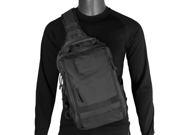 Сумка однолямочна Camotec YQS 14 Black Фото 1